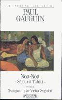 Paul Gauguin: Noa Noa (Paperback, French language, 1989, Editions Complexe)