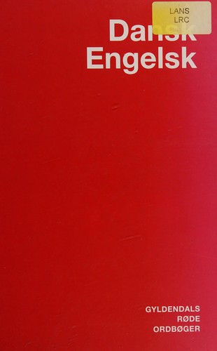 Jens Axelsen: Dansk-engelsk ordbog (Danish language, 2008, Gyldendal)