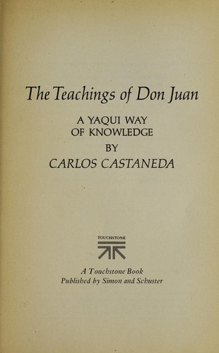 The Teachings of Don Juan (Paperback, 1968, Simon & Schuster)