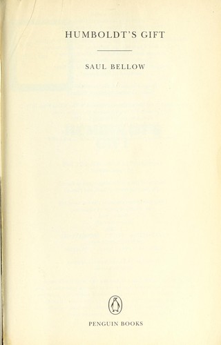 Humboldt's gift (1996, Penguin Books)