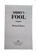 Richard Russo: Nobody's fool (1993, Random House)