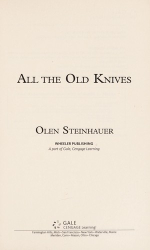 All the old knives (2015)