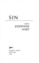 Josephine Hart: Sin (1992, A.A. Knopf, Distributed by Random House)
