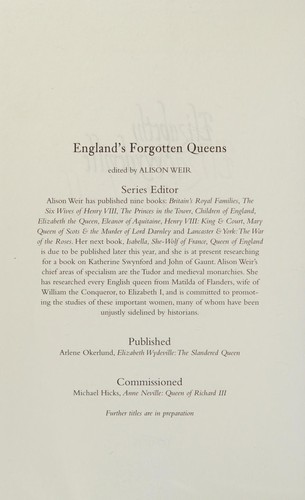 ARLENE OKERLUND: ELIZABETH WYDEVILLE: THE SLANDERED QUEEN. (Undetermined language, TEMPUS)