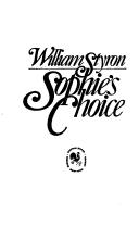 William Styron: Sophie's choice (1980, Bantam Boks)