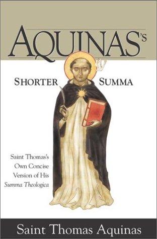 Aquinas's Shorter Summa (Paperback, 2001, Sophia Institute Press)