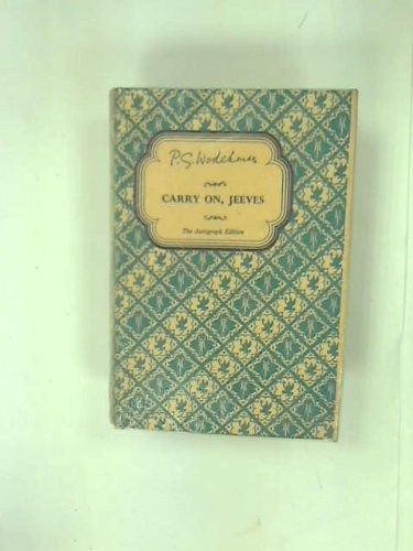 P. G. Wodehouse: Carry on, Jeeves! (Hardcover, 1976, Barrie & Jenkins)