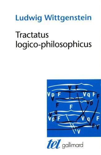 Ludwig Wittgenstein: Tractatus logico-philosophicus (French language, Éditions Gallimard)