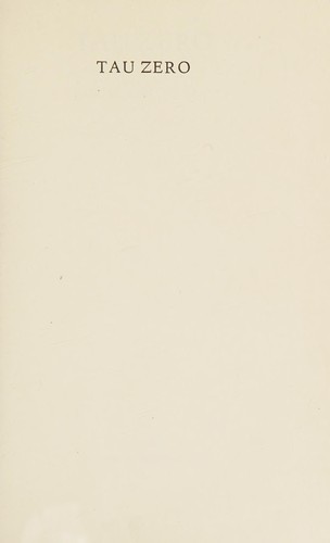 Tau Zero (1971, Gollancz)