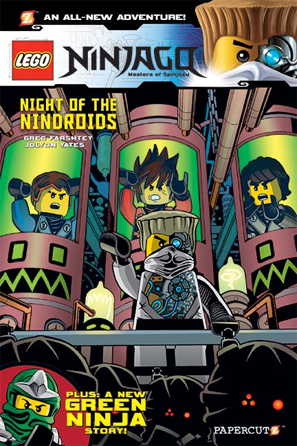 Greg Farshtey: Lego Ninjago: Night of the Nindroids, Vol. 9 (2014, Papercutz)