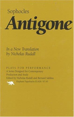 Antigone (Hardcover, 1998, Ivan R. Dee, Publisher)