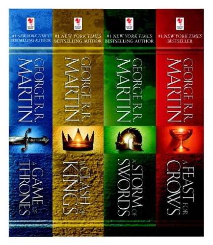 Game of Thrones 4-Book Bundle (2011, Random House, LLC)