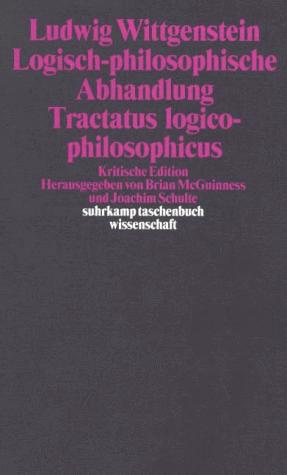 Logisch-philosophische Abhandlung. Tractatus logico-philosophicus. (Paperback, German language, 1998, Suhrkamp)