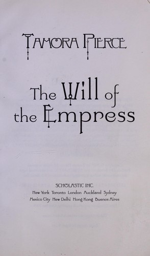 The will of the empress (2006, Scholastic Press)