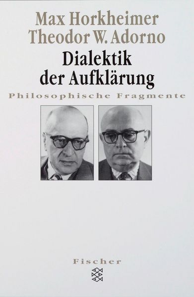 Dialektik der Aufklärung (German language, 1988, Fischer-Taschenbuch-Verlag)