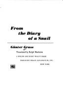 Günter Grass: From the diary of a snail. (1973, Harcourt Brace Jovanovich)