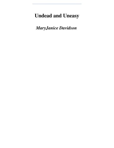 MaryJanice Davidson: Undead and uneasy (2007, Berkley Sensation)