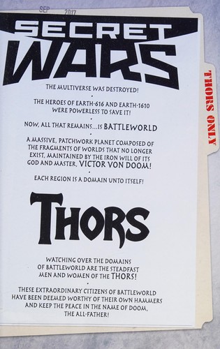 Jason Aaron: Thors (2016, Marvel Enterprises)