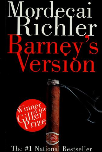 Mordecai Richler: Barney's version (1998, [Vintage Canada])