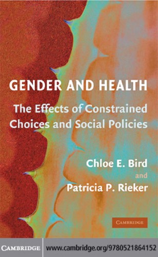 Gender and health (2008, Cambridge University Press)