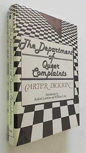 The department of queer complaints (1981, Gregg Press)