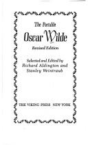 The portable Oscar Wilde (1981, Viking Press)
