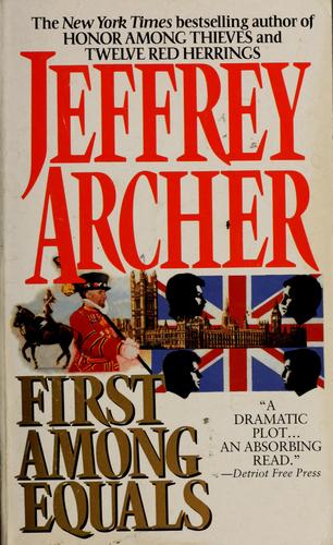 Jeffrey Archer: First among equals (1993, HarperPaperbacks)