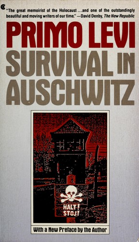Survival in Auschwitz (Paperback, 1986, Collier Books)