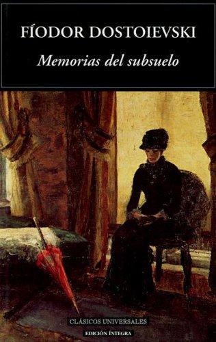 Fyodor Dostoevsky: Memorias del subsuelo (Spanish language, 2001, Mestas Ediciones)