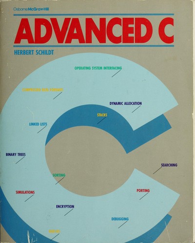 Herbert Schildt: Advanced C (1986, McGraw-Hill)