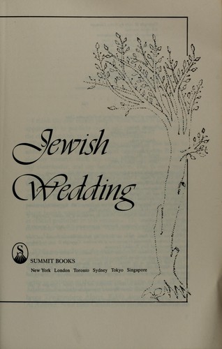 The new Jewish wedding (1985, Summit Books)