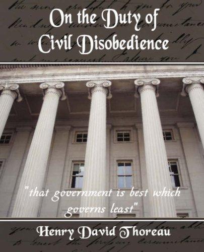 Henry David Thoreau: On the Duty of Civil Disobedience (Paperback, 2007, Book Jungle)