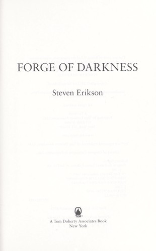 Forge of darkness (2012, Tor)