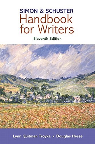 Doug Hesse, Lynn Quitman Troyka: Simon & Schuster Handbook for Writers (Hardcover, 2016, Pearson)