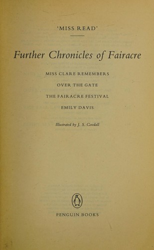 Miss Read: Further chronicles of Fairacre (1985, Penguin)