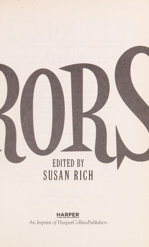 Susan Rich: Half-minute horrors (2009, Harper)