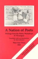 Kent Johnson: A Nation of Poets (Paperback, 1985, West End Press)