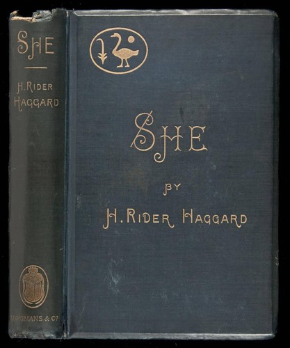 Henry Rider Haggard: She (1887, Longmans, Green)