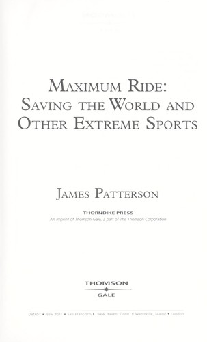 Maximum Ride (Hardcover, 2007, Thomson Gale)