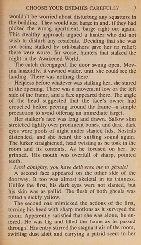 Robert N. Charrette: Choose your enemies carefully (1991, Roc)