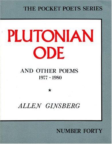 Plutonian Ode (Paperback, 1981, City Lights Books)
