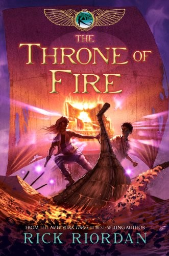 Rick Riordan: The Throne of Fire (2012, Disney-Hyperion)