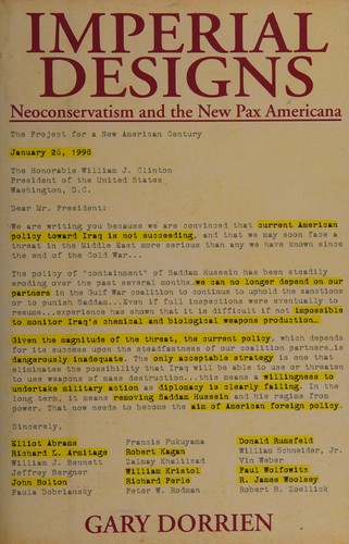 Gary Dorrien: Imperial Designs (2004, Routledge)