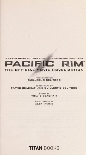 Irvine, Alexander: Pacific rim (2013, Titan Books)