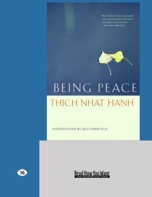 Being Peace Easyread Large Edition (2008, ReadHowYouWant)