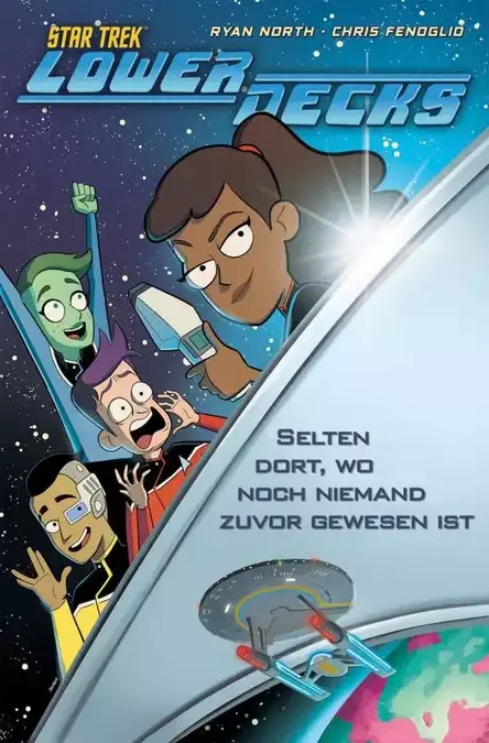Ryan North, Chris Fenoglio: Star Trek: Lower Decks #1 (Paperback, Deutsch language, 2023, Cross Cult)