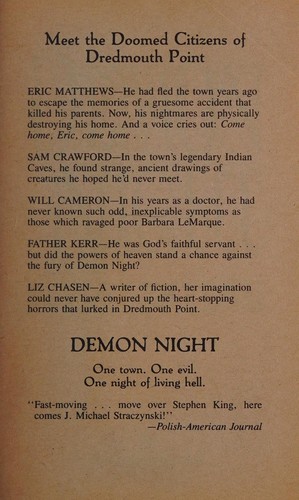 J. Michael Straczynski: Demon Night (Berkley)