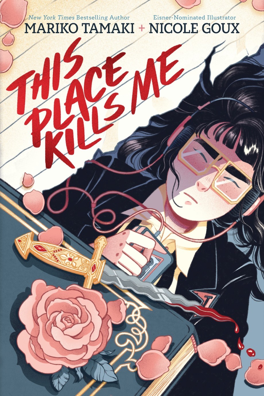 Mariko Tamaki, Nicole Goux: This Place Kills Me (GraphicNovel, 2025, Harry N. Abrams)