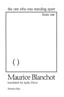 Maurice Blanchot: Thomas the Obscure (Paperback, 1995, Station Hill Pr)