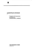 Aristotle's Physics (Hardcover, 1980, Peripatetic Pr)